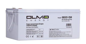 Гелевий акумулятор OLMO OEG12-250
